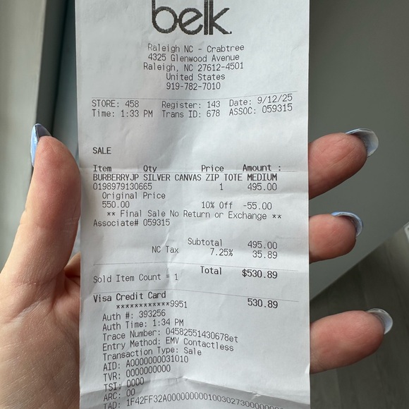 Burberry Plaid Shoulder Bag with Leather Accents, pre-loved Burberry Nova bag - Picture 14 of 16